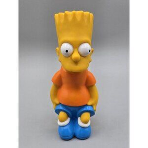 The Simpsons 1990 Small Vinyl Pvc Bank Bart Street Kids Corporation